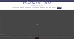 Desktop Screenshot of eduardodelhierro.com